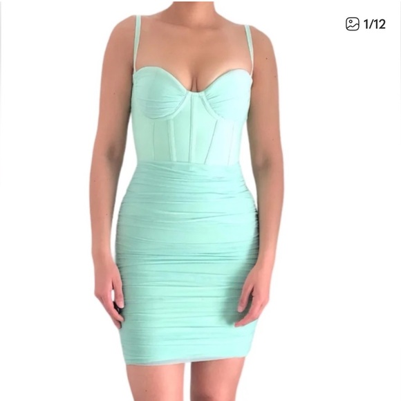 Linlan Dresses & Skirts - Bodycon Rouched Party Dress